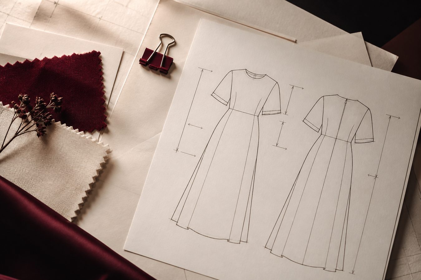 Tech Pack vs. Flat Sketch: What Your Factory Needs
