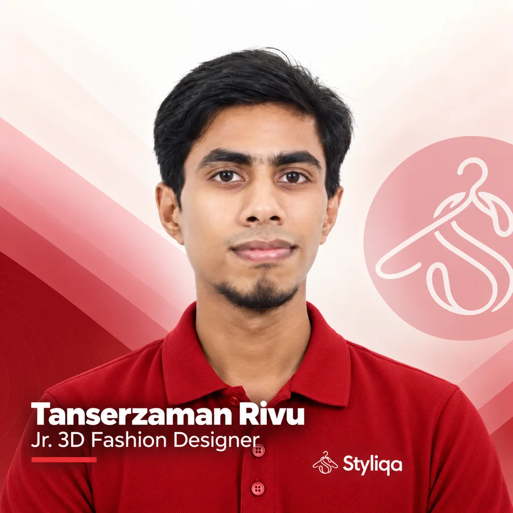 Tanserzaman Rivu, Jr. 3D Fashion Designer at Styliqa